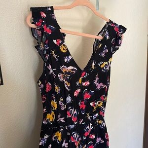 Old navy butterfly jumpsuit wide leg